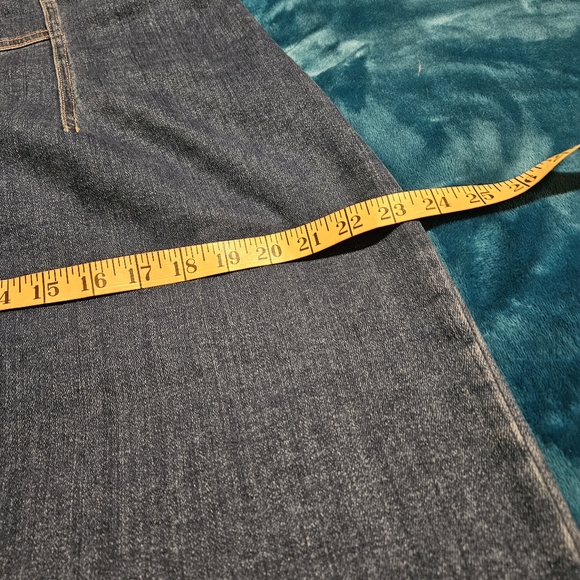 Anthrpologie Women's Blue Denim Dress Sz 1x - Picture 15 of 15